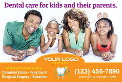 Free dental marketing postcards for orthodontists from postcards123.com